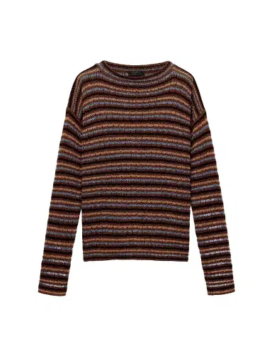 Prada Men's Shetland Wool Boat Neck Sweater | Thumbnail 1 Prada Men's Shetland Wool Boat Neck Sweater | Thumbnail 1