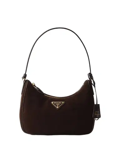 Prada Women's Re-Edition 2005 Suede Mini Top Handle Bag | Thumbnail 1 Prada Women's Re-Edition 2005 Suede Mini Top Handle Bag | Thumbnail 1