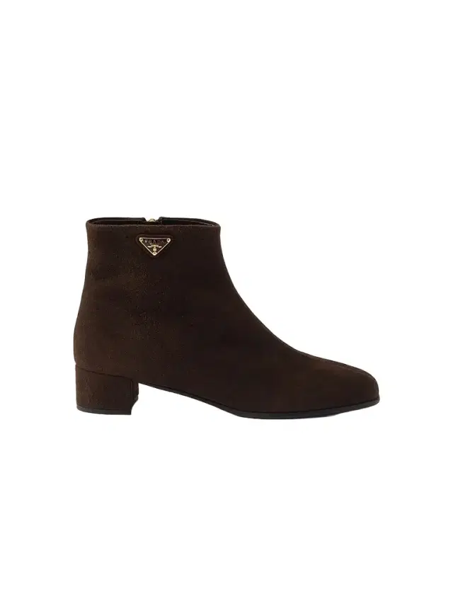 Women's Suede Booties - Brown Women's Suede Booties - Brown