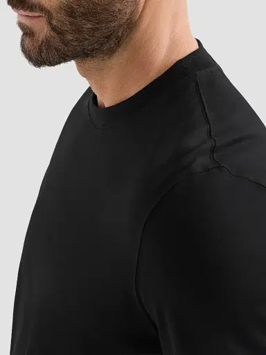 Brunello Cucinelli Men's Cotton Jersey Long Sleeve Crewneck T-Shirt | Thumbnail 5 Brunello Cucinelli Men's Cotton Jersey Long Sleeve Crewneck T-Shirt | Thumbnail 5