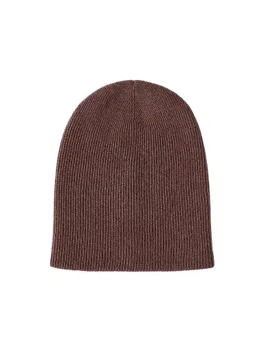 Brunello Cucinelli Women's Cashmere English Rib Knit Beanie | Thumbnail 1 Brunello Cucinelli Women's Cashmere English Rib Knit Beanie | Thumbnail 1