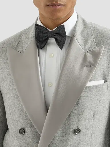 Brunello Cucinelli Men's Cashmere and Silk Lightweight Flannel Tuxedo | Thumbnail 4 Brunello Cucinelli Men's Cashmere and Silk Lightweight Flannel Tuxedo | Thumbnail 4