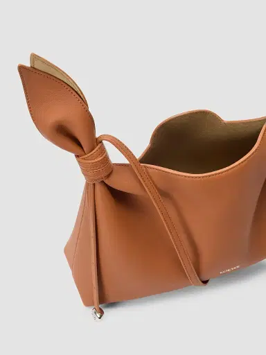 LOEWE Women's Scarf Leather Shoulder Bag - Squirrel | Thumbnail 6 LOEWE Women's Scarf Leather Shoulder Bag - Squirrel | Thumbnail 6