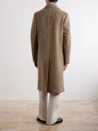 Massimo Alba Mercury Herringbone Virgin Wool Coat - Men | Thumbnail 4 Massimo Alba Mercury Herringbone Virgin Wool Coat - Men | Thumbnail 4