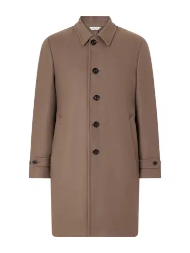 Boglioli Wool-Blend Felt Coat - Men | Thumbnail 1 Boglioli Wool-Blend Felt Coat - Men | Thumbnail 1