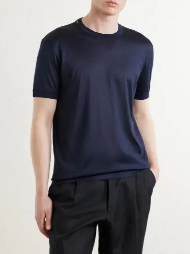 Dolce & Gabbana Silk-Jersey T-Shirt - Men | Thumbnail 3 Dolce & Gabbana Silk-Jersey T-Shirt - Men | Thumbnail 3