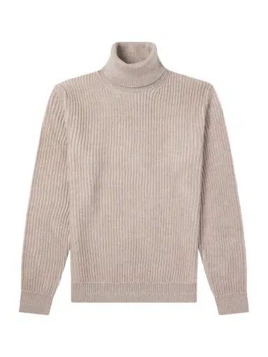 Slowear Ribbed Virgin Wool Rollneck Sweater - Men | Thumbnail 1 Slowear Ribbed Virgin Wool Rollneck Sweater - Men | Thumbnail 1