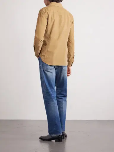 Tom Ford Slim-Fit Cotton-Corduroy Shirt - Men | Thumbnail 4 Tom Ford Slim-Fit Cotton-Corduroy Shirt - Men | Thumbnail 4