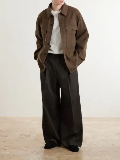 Jil Sander Virgin Wool Overshirt - Men | Thumbnail 2 Jil Sander Virgin Wool Overshirt - Men | Thumbnail 2