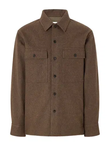 Jil Sander Virgin Wool Overshirt - Men | Thumbnail 1 Jil Sander Virgin Wool Overshirt - Men | Thumbnail 1
