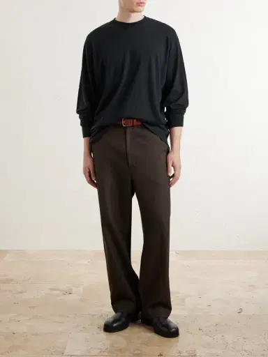 A.PRESSE Cotton and Cashmere-Blend T-Shirt - Men | Thumbnail 2 A.PRESSE Cotton and Cashmere-Blend T-Shirt - Men | Thumbnail 2