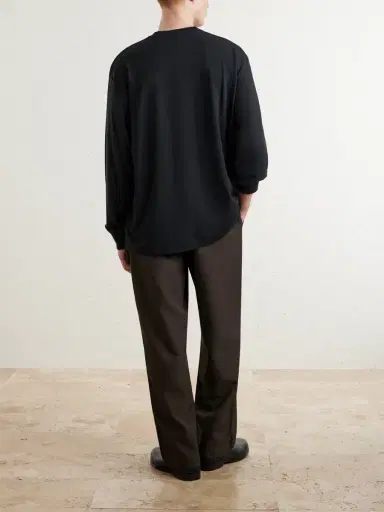 A.PRESSE Cotton and Cashmere-Blend T-Shirt - Men | Thumbnail 4 A.PRESSE Cotton and Cashmere-Blend T-Shirt - Men | Thumbnail 4