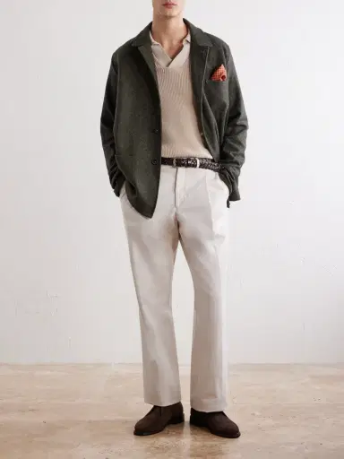 Massimo Alba Florida Herringbone Wool and Cashmere-Blend Blazer - Men | Thumbnail 2 Massimo Alba Florida Herringbone Wool and Cashmere-Blend Blazer - Men | Thumbnail 2