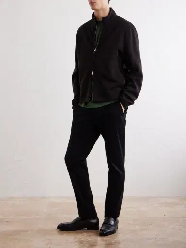 Zegna Straight-Leg Stretch Cotton-Twill Trousers - Men | Thumbnail 2 Zegna Straight-Leg Stretch Cotton-Twill Trousers - Men | Thumbnail 2