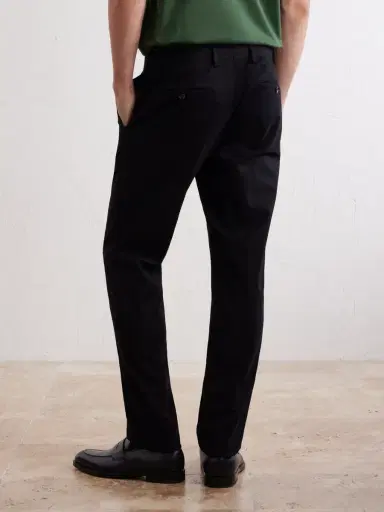 Zegna Straight-Leg Stretch Cotton-Twill Trousers - Men | Thumbnail 4 Zegna Straight-Leg Stretch Cotton-Twill Trousers - Men | Thumbnail 4