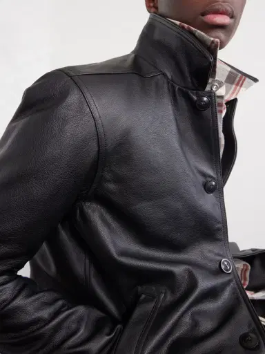 Rick Owens Brad Leather Jacket - Men | Thumbnail 5 Rick Owens Brad Leather Jacket - Men | Thumbnail 5
