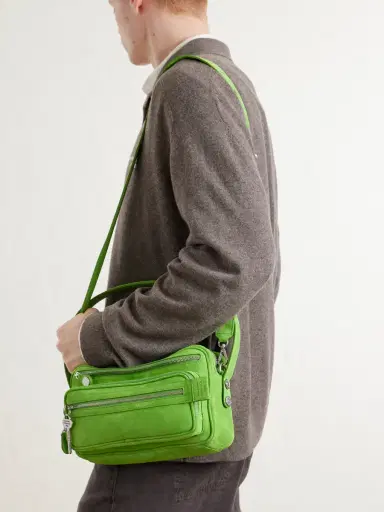 Acne Studios Camero Party Suede Pouch - Men | Thumbnail 3 Acne Studios Camero Party Suede Pouch - Men | Thumbnail 3