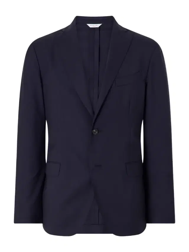 Virgin Wool Suit Jacket - Men Virgin Wool Suit Jacket - Men