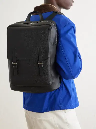 Loewe Leather Military Backpack - Men | Thumbnail 3 Loewe Leather Military Backpack - Men | Thumbnail 3