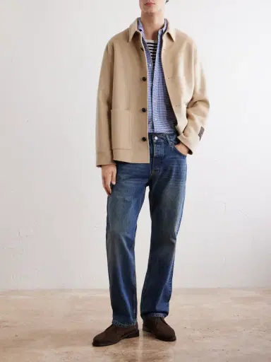 Slowear Felted Wool-Blend Blouson Jacket - Men | Thumbnail 2 Slowear Felted Wool-Blend Blouson Jacket - Men | Thumbnail 2
