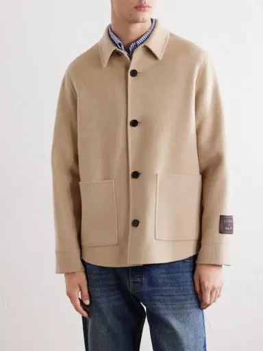 Slowear Felted Wool-Blend Blouson Jacket - Men | Thumbnail 3 Slowear Felted Wool-Blend Blouson Jacket - Men | Thumbnail 3