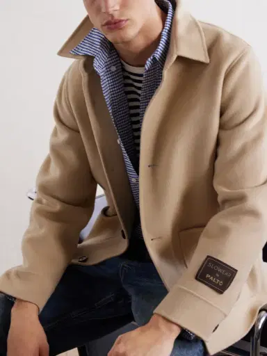 Slowear Felted Wool-Blend Blouson Jacket - Men | Thumbnail 5 Slowear Felted Wool-Blend Blouson Jacket - Men | Thumbnail 5