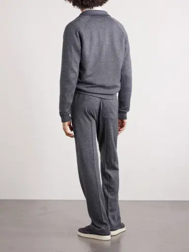 Tom Ford Herringbone Cotton, Wool and Silk-Blend Jacket - Men | Thumbnail 4 Tom Ford Herringbone Cotton, Wool and Silk-Blend Jacket - Men | Thumbnail 4