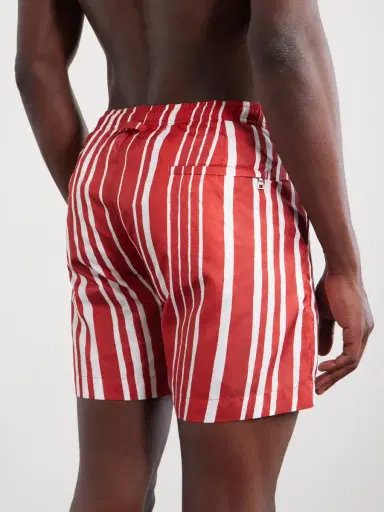 Orlebar Brown Bulldog Straight-Leg Mid-Length Striped Swim Shorts - Men | Thumbnail 3 Orlebar Brown Bulldog Straight-Leg Mid-Length Striped Swim Shorts - Men | Thumbnail 3