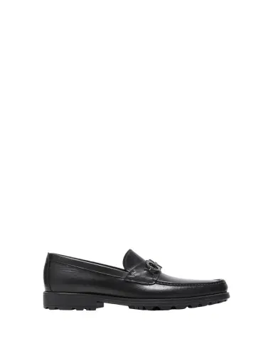 Ferragamo Men's David Leather Lug-Sole Loafers | Thumbnail 1 Ferragamo Men's David Leather Lug-Sole Loafers | Thumbnail 1