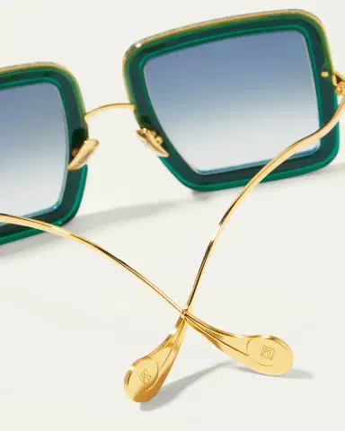 Anna-Karin Karlsson Beaming Sky Swarovski Square Acetate Sunglasses | Thumbnail 4 Anna-Karin Karlsson Beaming Sky Swarovski Square Acetate Sunglasses | Thumbnail 4