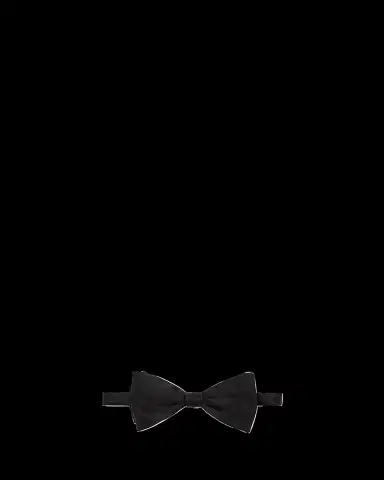 Brioni Men's Silk Satin Bow Tie | Thumbnail 2 Brioni Men's Silk Satin Bow Tie | Thumbnail 2