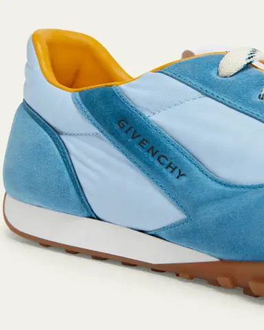 Givenchy Men's New Glide Suede & Nylon Low-Top Sneakers | Thumbnail 5 Givenchy Men's New Glide Suede & Nylon Low-Top Sneakers | Thumbnail 5