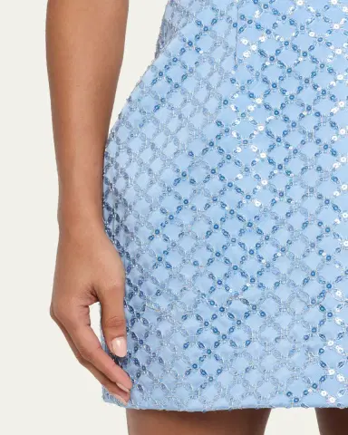 REBECCA VALLANCE Alix Sequined Strapless Mini Dress | Thumbnail 5 REBECCA VALLANCE Alix Sequined Strapless Mini Dress | Thumbnail 5