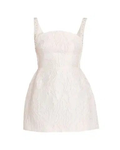 REBECCA VALLANCE Winslet Embossed Jacquard Mini Dress | Thumbnail 1 REBECCA VALLANCE Winslet Embossed Jacquard Mini Dress | Thumbnail 1