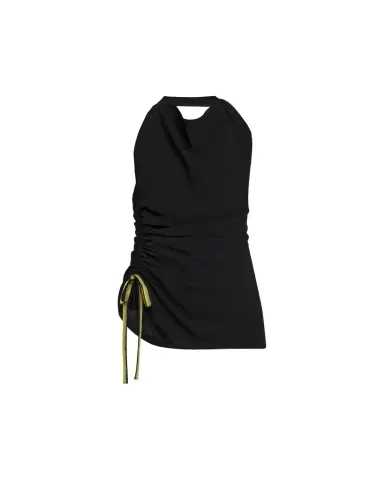 Proenza Schouler Melia Crinkle Halter Top | Thumbnail 1 Proenza Schouler Melia Crinkle Halter Top | Thumbnail 1