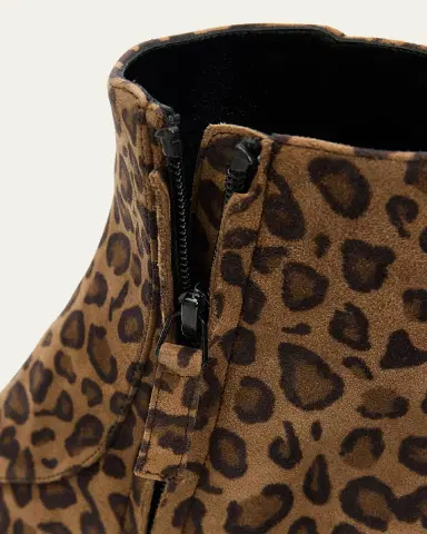 Manolo Blahnik 50mm Myconia Leopard-Printed Suede Ankle Boots | Thumbnail 3 Manolo Blahnik 50mm Myconia Leopard-Printed Suede Ankle Boots | Thumbnail 3