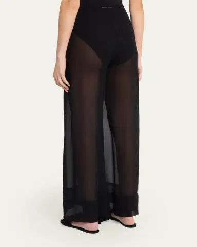 ALL THREE Poppy Chiffon Wide-Leg Pants | Thumbnail 3 ALL THREE Poppy Chiffon Wide-Leg Pants | Thumbnail 3