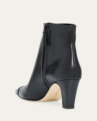 Manolo Blahnik Vivecal Leather Ankle Boots | Thumbnail 2 Manolo Blahnik Vivecal Leather Ankle Boots | Thumbnail 2