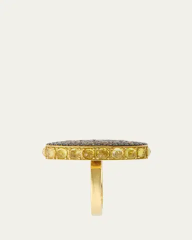 Ileana Makri Secret Garden Ring with Diamonds and Sapphires | Thumbnail 3 Ileana Makri Secret Garden Ring with Diamonds and Sapphires | Thumbnail 3