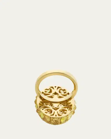 Ileana Makri Secret Garden Ring with Diamonds and Sapphires | Thumbnail 4 Ileana Makri Secret Garden Ring with Diamonds and Sapphires | Thumbnail 4