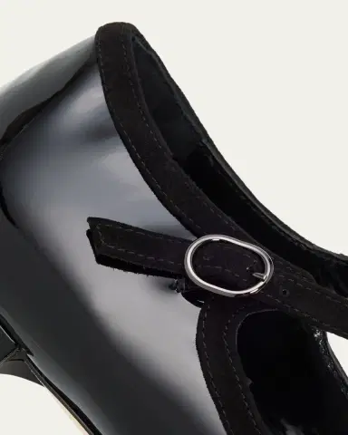 Manolo Blahnik Perdiccamod Patent Leather Ballerina Flats | Thumbnail 5 Manolo Blahnik Perdiccamod Patent Leather Ballerina Flats | Thumbnail 5