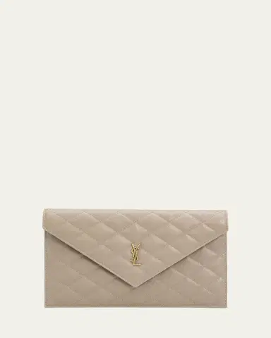 Saint Laurent YSL Quilted Leather Pouch Bag | Thumbnail 6 Saint Laurent YSL Quilted Leather Pouch Bag | Thumbnail 6