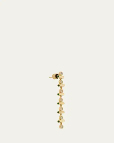 ILEANA MAKRI Emerald Edge Long Earrings | Thumbnail 2 ILEANA MAKRI Emerald Edge Long Earrings | Thumbnail 2