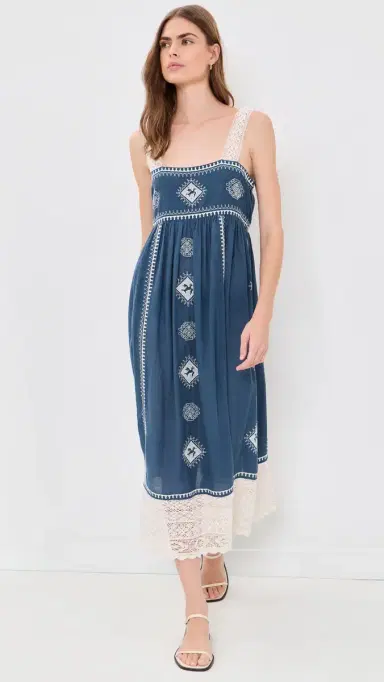 The Great. The Sparrow Dress Mineral | Thumbnail 5 The Great. The Sparrow Dress Mineral | Thumbnail 5