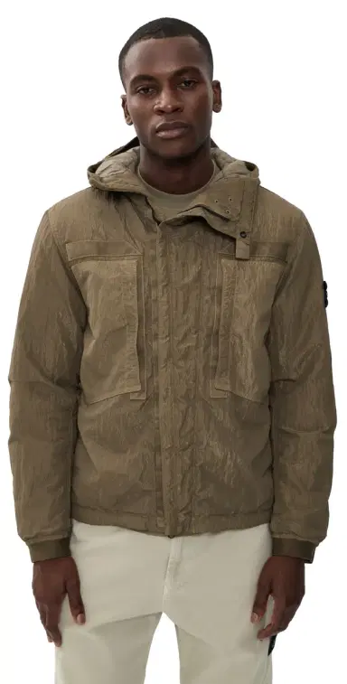 Stone Island Short Hooded Parka Military Green | Thumbnail 1 Stone Island Short Hooded Parka Military Green | Thumbnail 1