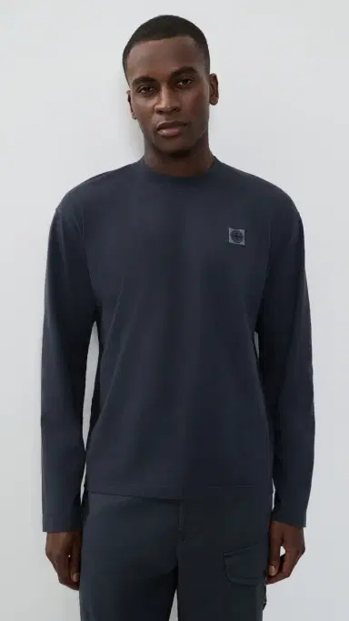 Stone Island Long Sleeve Tee Blue Navy | Thumbnail 2 Stone Island Long Sleeve Tee Blue Navy | Thumbnail 2
