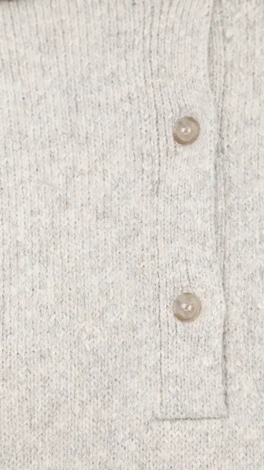 Jenni Kayne Burke Alpaca Polo Pale Gray | Thumbnail 6 Jenni Kayne Burke Alpaca Polo Pale Gray | Thumbnail 6