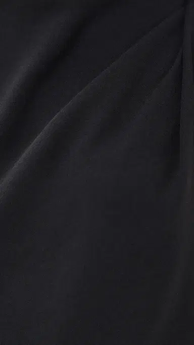 Vince Draped Shoulder Top Black | Thumbnail 6 Vince Draped Shoulder Top Black | Thumbnail 6