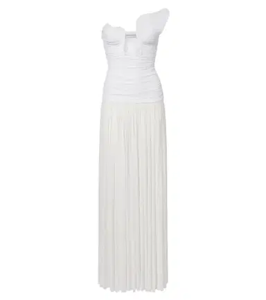 Christopher Esber Salacia ruched bustier gown | Thumbnail 1 Christopher Esber Salacia ruched bustier gown | Thumbnail 1