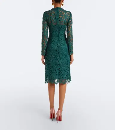 Monique Lhuillier Lace minidress | Thumbnail 4 Monique Lhuillier Lace minidress | Thumbnail 4